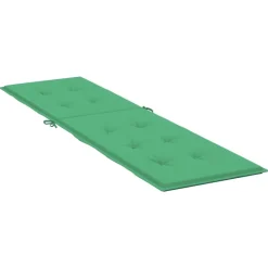 MAISON EXCLUSIVE - Coussin de chaise de terrasse vert (75+105)x50x4 cm