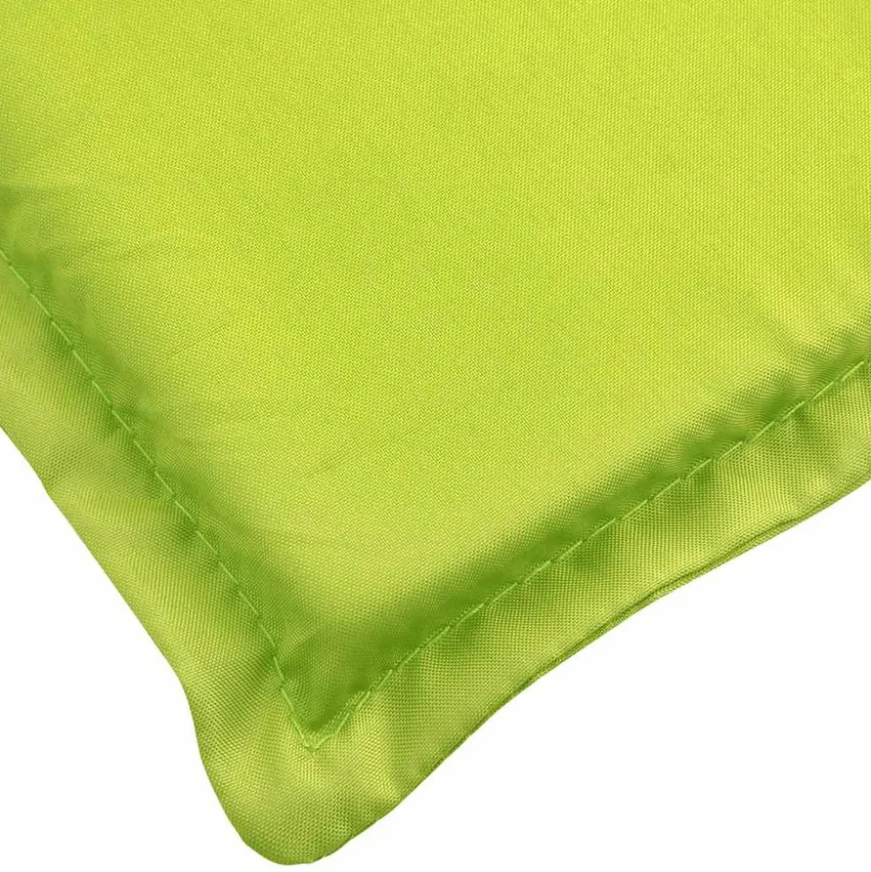 MAISON EXCLUSIVE - Coussin de chaise de terrasse vert vif (75+105)x50x4 cm