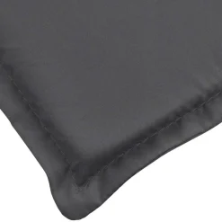 MAISON EXCLUSIVE - Coussin de chaise longue anthracite mélangé (75+105) x 50 x 4 cm