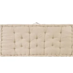MAISON EXCLUSIVE - Coussin de plancher de palette coton 120x80x10 cm beige