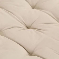 MAISON EXCLUSIVE - Coussin de plancher de palette coton 120x80x10 cm beige