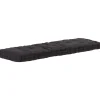 MAISON EXCLUSIVE - Coussin de plancher de palette coton 120x40x7 cm noir