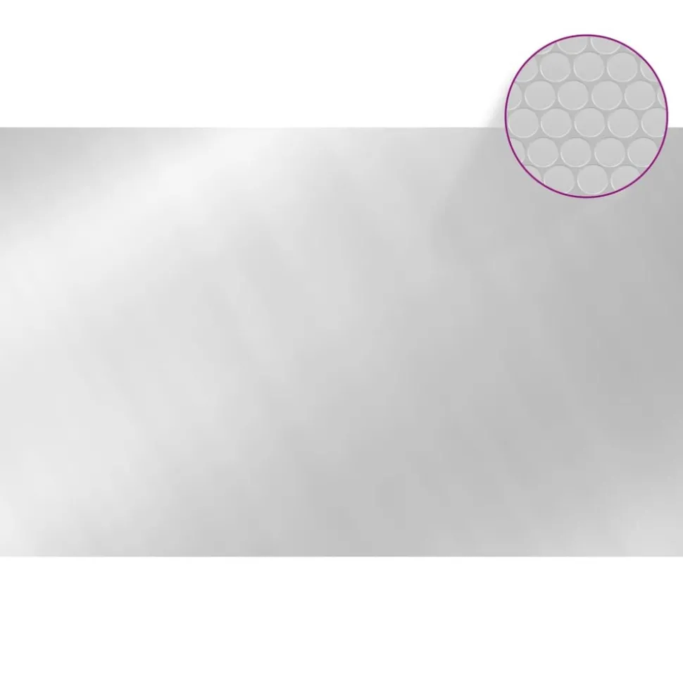 MAISON EXCLUSIVE - Couverture de piscine argenté 260x160 cm pe