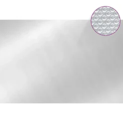 MAISON EXCLUSIVE - Couverture de piscine argenté 300x200 cm pe