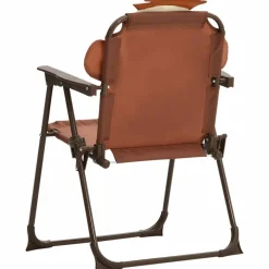 MAISON EXCLUSIVE - Ensemble de bistro avec parasol pour enfants 3 pcs marron