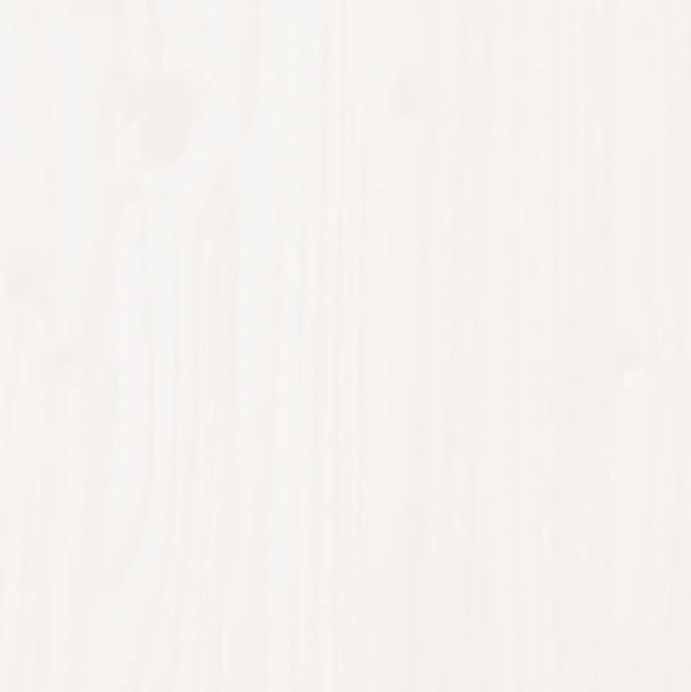 MAISON EXCLUSIVE - Lit pour chien blanc 105,5x75,5x28 cm bois de pin solide