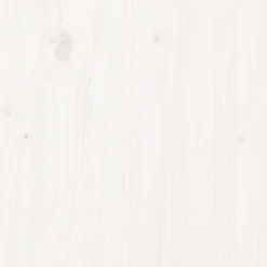 MAISON EXCLUSIVE - Lit pour chien blanc 55,5x53,5x60 cm bois de pin solide