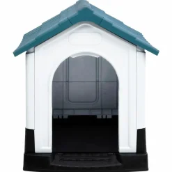 MAISON EXCLUSIVE - Niche pour chien bleu 57x68x66 cm polypropylène