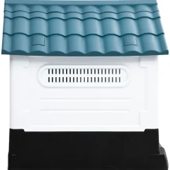 MAISON EXCLUSIVE - Niche pour chien bleu 57x68x66 cm polypropylène