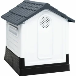 MAISON EXCLUSIVE - Niche pour chien bleu 57x68x66 cm polypropylène