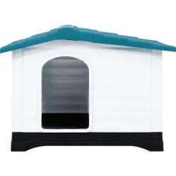 MAISON EXCLUSIVE - Niche pour chien bleu 90,5x68x66 cm polypropylène