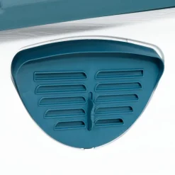 MAISON EXCLUSIVE - Niche pour chien bleu 90,5x68x66 cm polypropylène