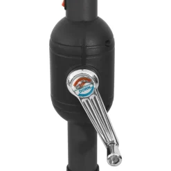 MAISON EXCLUSIVE - Parasol de jardin avec lumières led mât en métal rouge bordeaux