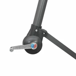 MAISON EXCLUSIVE - Parasol suspendu avec poteau anthracite 3 m