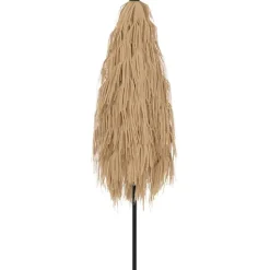 MAISON EXCLUSIVE - Parasol de jardin avec mât en acier marron 288x288x225 cm