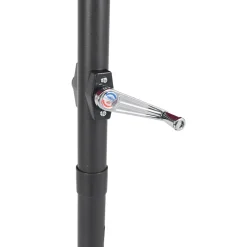 MAISON EXCLUSIVE - Parasol de jardin avec mât en acier marron 288x288x225 cm