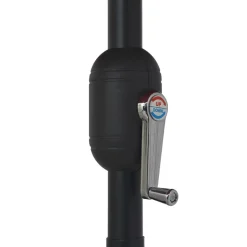 MAISON EXCLUSIVE - Parasol de jardin avec mât en métal 390 cm terre cuite