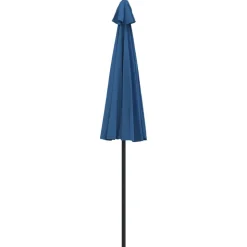 MAISON EXCLUSIVE - Parasol d'extérieur avec mât en aluminium 500 cm bleu azuré