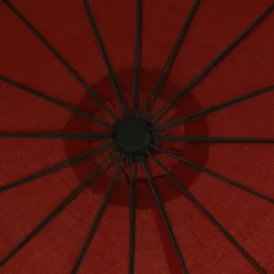 MAISON EXCLUSIVE - Parasol suspendu avec poteau terre cuite 3 m