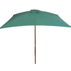 MAISON EXCLUSIVE - Parasol avec poteau en bois 200 x 300 cm vert