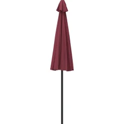 MAISON EXCLUSIVE - Parasol d'extérieur avec mât en aluminium 270 cm rouge bordeaux
