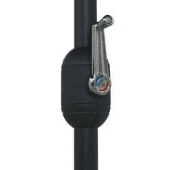 MAISON EXCLUSIVE - Parasol de jardin et mât en aluminium 270x246 cm terre cuite