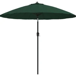 MAISON EXCLUSIVE - Parasol d'extérieur avec mât en aluminium 270 cm vert