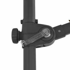 MAISON EXCLUSIVE - Parasol de jardin en porte-à-faux avec mât en acier taupe