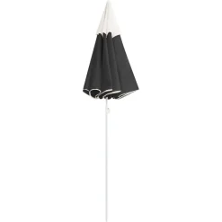 MAISON EXCLUSIVE - Parasol de jardin avec mât en acier anthracite 180 cm