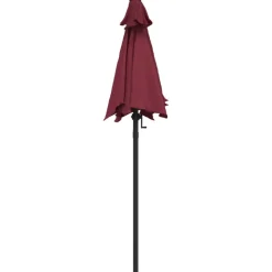 MAISON EXCLUSIVE - Parasol bordeaux 200x224 cm aluminium