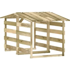 MAISON EXCLUSIVE - Pergolas avec toits 2 pcs 100x90x100 cm bois de pin imprégné