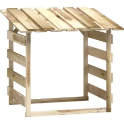 MAISON EXCLUSIVE - Pergolas avec toits 2 pcs 100x90x100 cm bois de pin imprégné