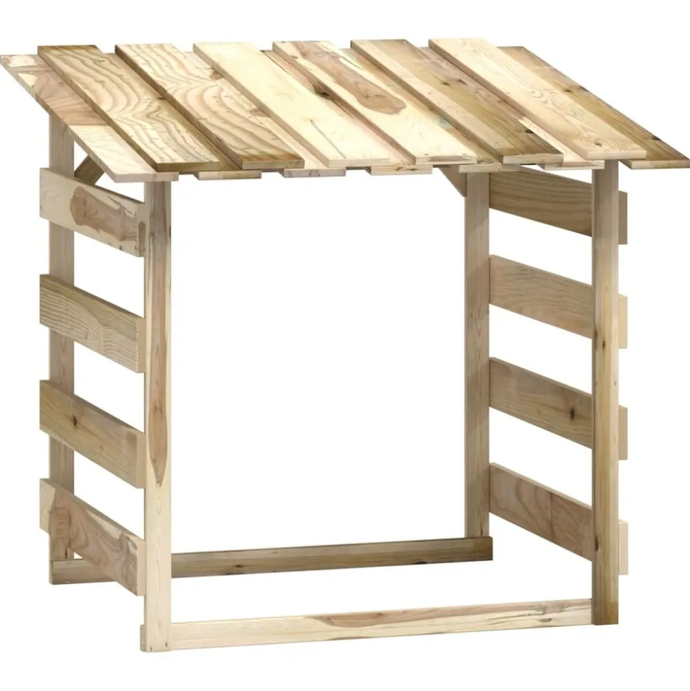 MAISON EXCLUSIVE - Pergolas avec toits 2 pcs 100x90x100 cm bois de pin imprégné