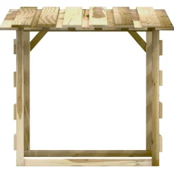 MAISON EXCLUSIVE - Pergolas avec toits 2 pcs 100x90x100 cm bois de pin imprégné