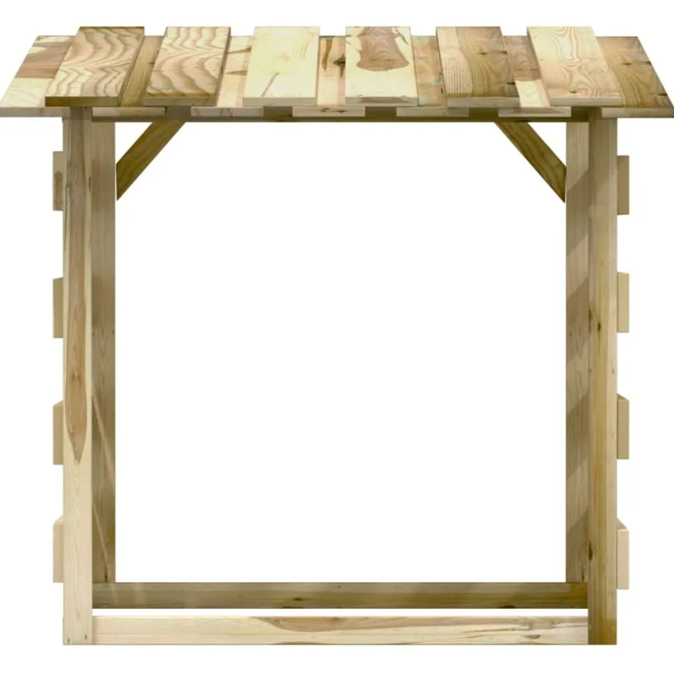 MAISON EXCLUSIVE - Pergolas avec toits 2 pcs 100x90x100 cm bois de pin imprégné