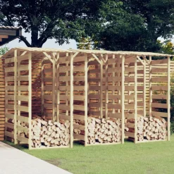 MAISON EXCLUSIVE - Pergolas avec toits 6 pcs 100x90x200 cm bois de pin imprégné