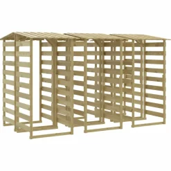 MAISON EXCLUSIVE - Pergolas avec toits 6 pcs 100x90x200 cm bois de pin imprégné