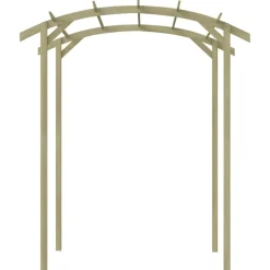 MAISON EXCLUSIVE - Pergola de jardin 180x197x210 cm bois de pin imprégné