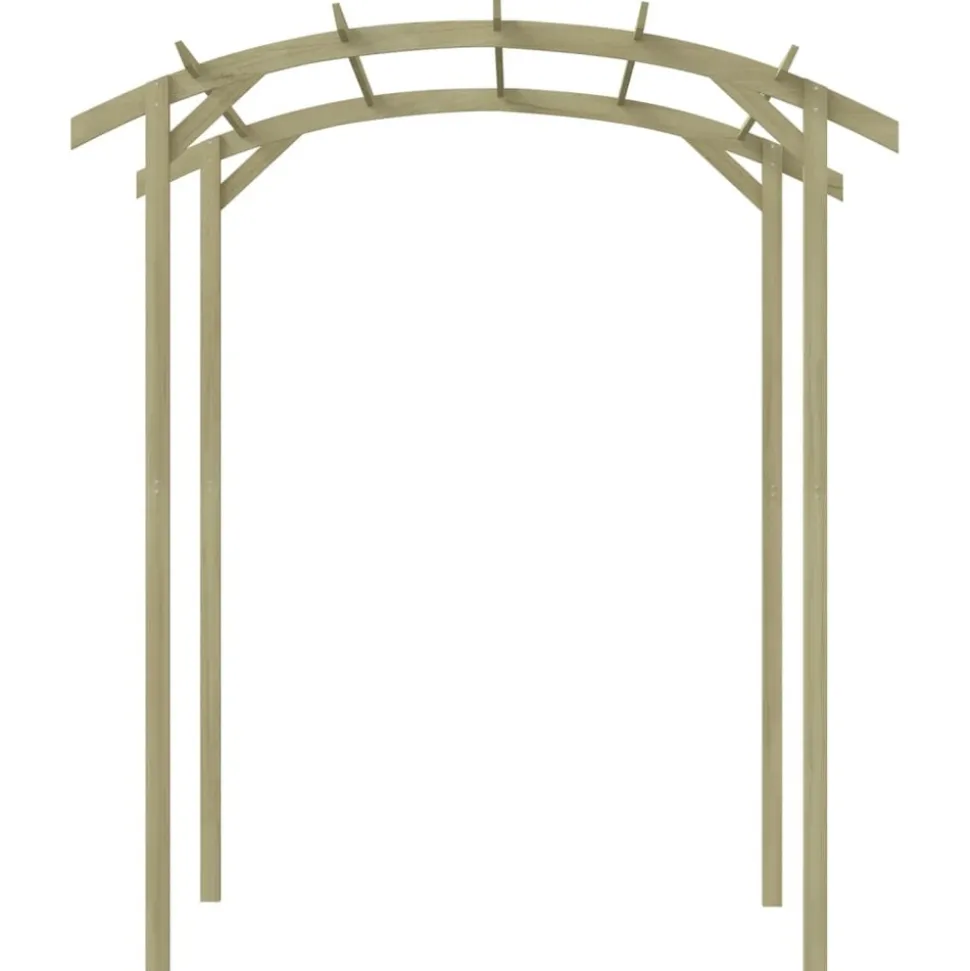 MAISON EXCLUSIVE - Pergola de jardin 180x197x210 cm bois de pin imprégné