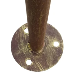 MAISON EXCLUSIVE - Pergola de jardin marron antique 4x3x2,5 m fer