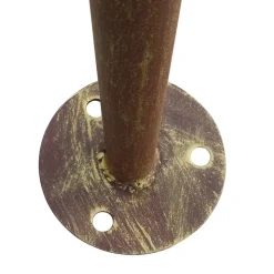 MAISON EXCLUSIVE - Pergola de jardin marron antique 3x3x2,5 m fer