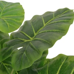 MAISON EXCLUSIVE - Plante taro artificielle avec pot 45 cm vert