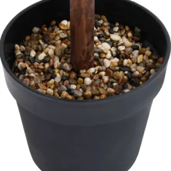 MAISON EXCLUSIVE - Plante de buis artificiel avec pot forme de boule vert 71 cm