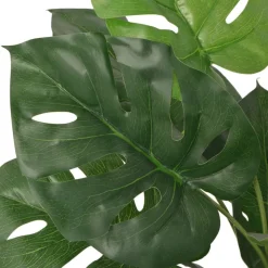 MAISON EXCLUSIVE - Plante monstera artificielle avec pot 45 cm vert