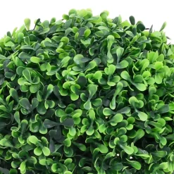 MAISON EXCLUSIVE - Plantes de buis artificiel 2 pcs avec pots boule vert 37 cm