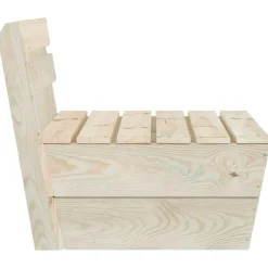 MAISON EXCLUSIVE - Salon de jardin 2 pcs bois d'épicéa imprégné