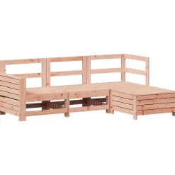 MAISON EXCLUSIVE - Salon de jardin 4 pcs bois massif sapin de douglas