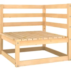 MAISON EXCLUSIVE - Salon de jardin 8 pcs bois de pin massif