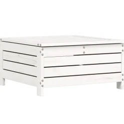 MAISON EXCLUSIVE - Salon de jardin 4 pcs blanc bois de pin massif