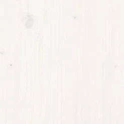 MAISON EXCLUSIVE - Salon de jardin 4 pcs blanc bois de pin massif